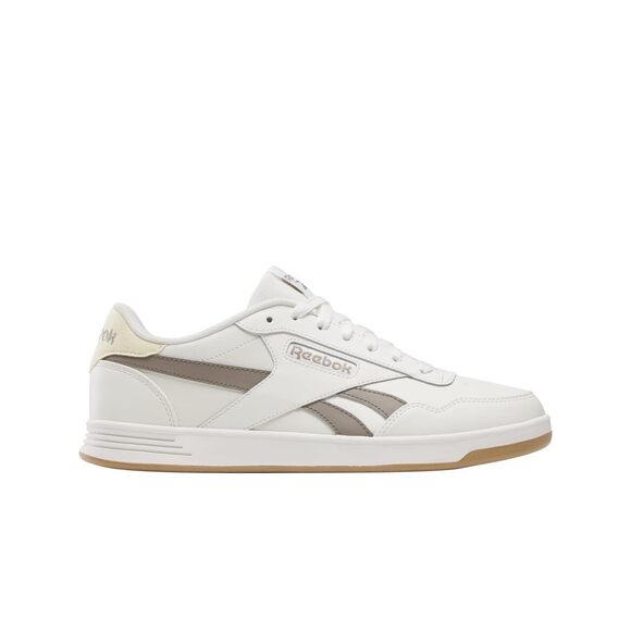 Reebok Unisex Court Advance Sneaker Chalk/Chalk/Hoop Red 13 Women/ 11.5 Men